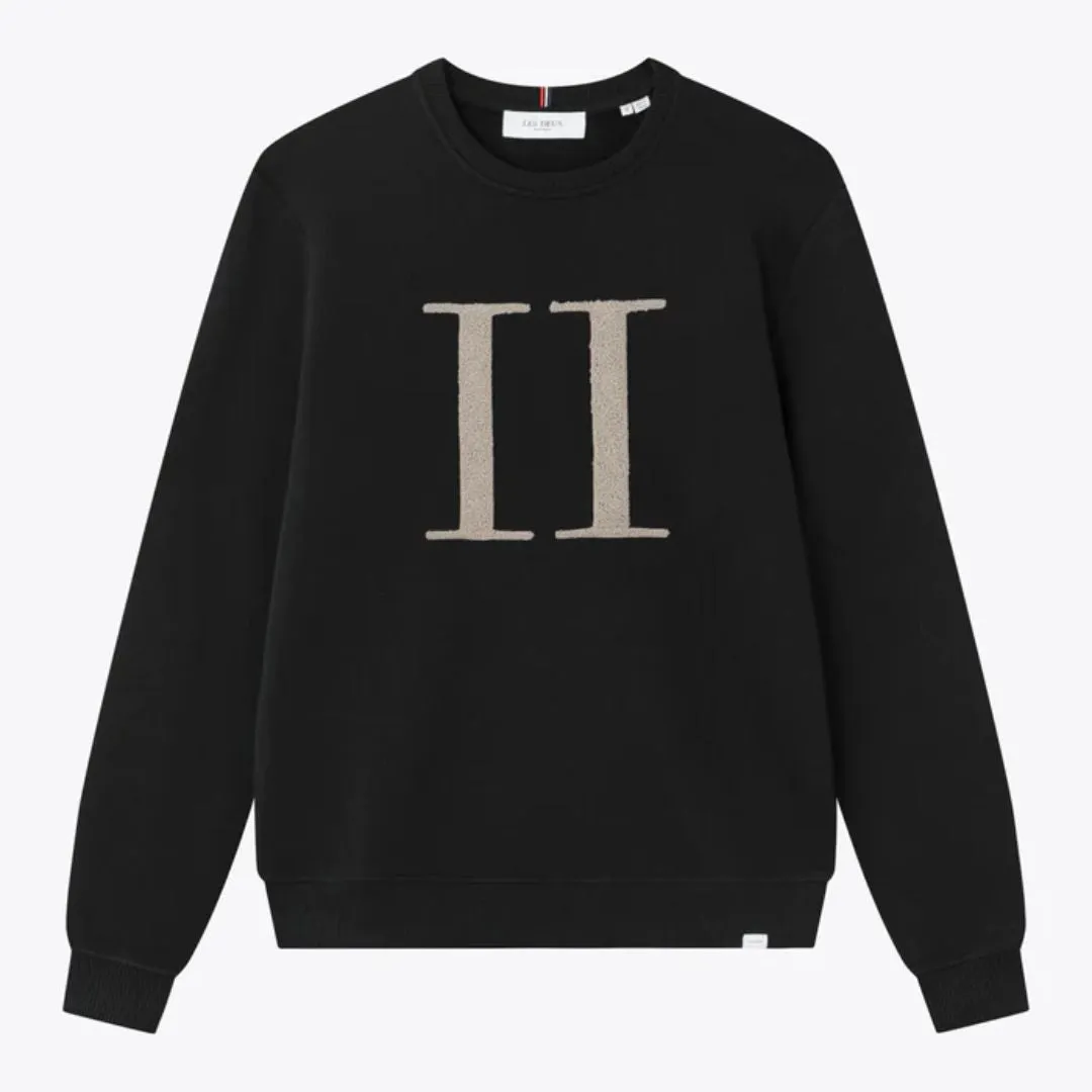 Encore Boucle Sweatshirt (Black   Light Sand)