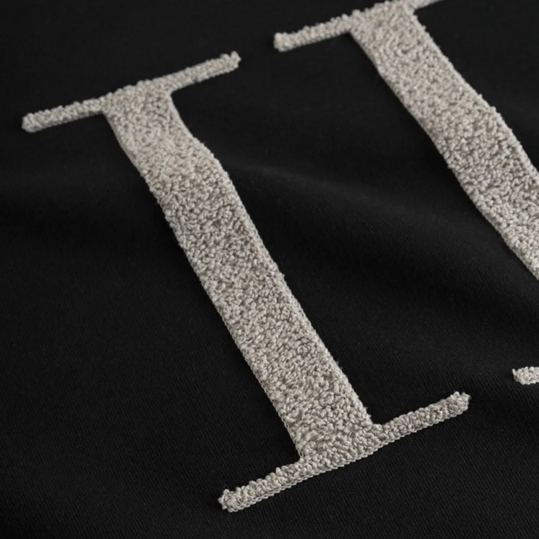 Encore Boucle Sweatshirt (Black   Light Sand)