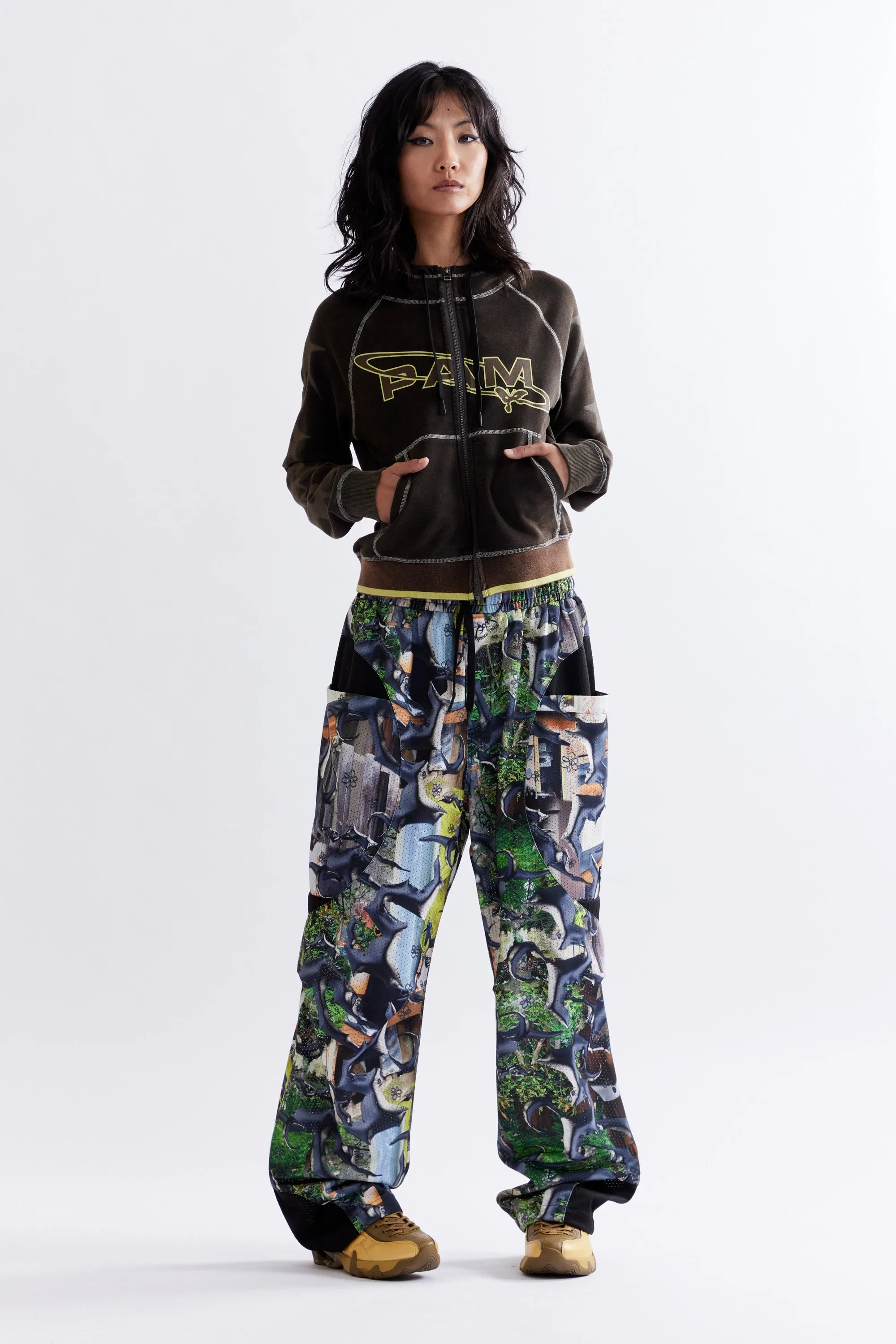 JADE RABBIT HOODED ZIP THRU