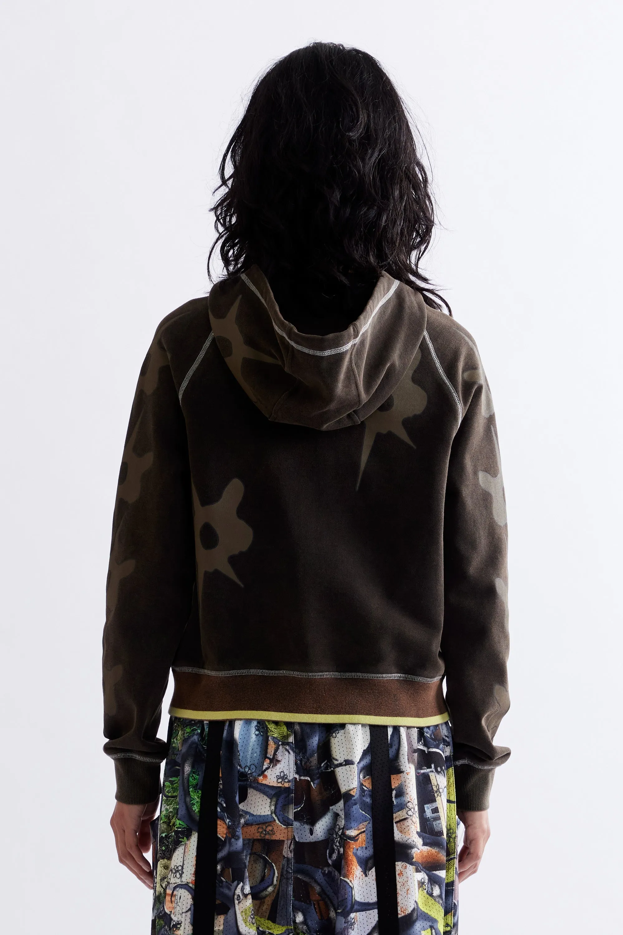 JADE RABBIT HOODED ZIP THRU