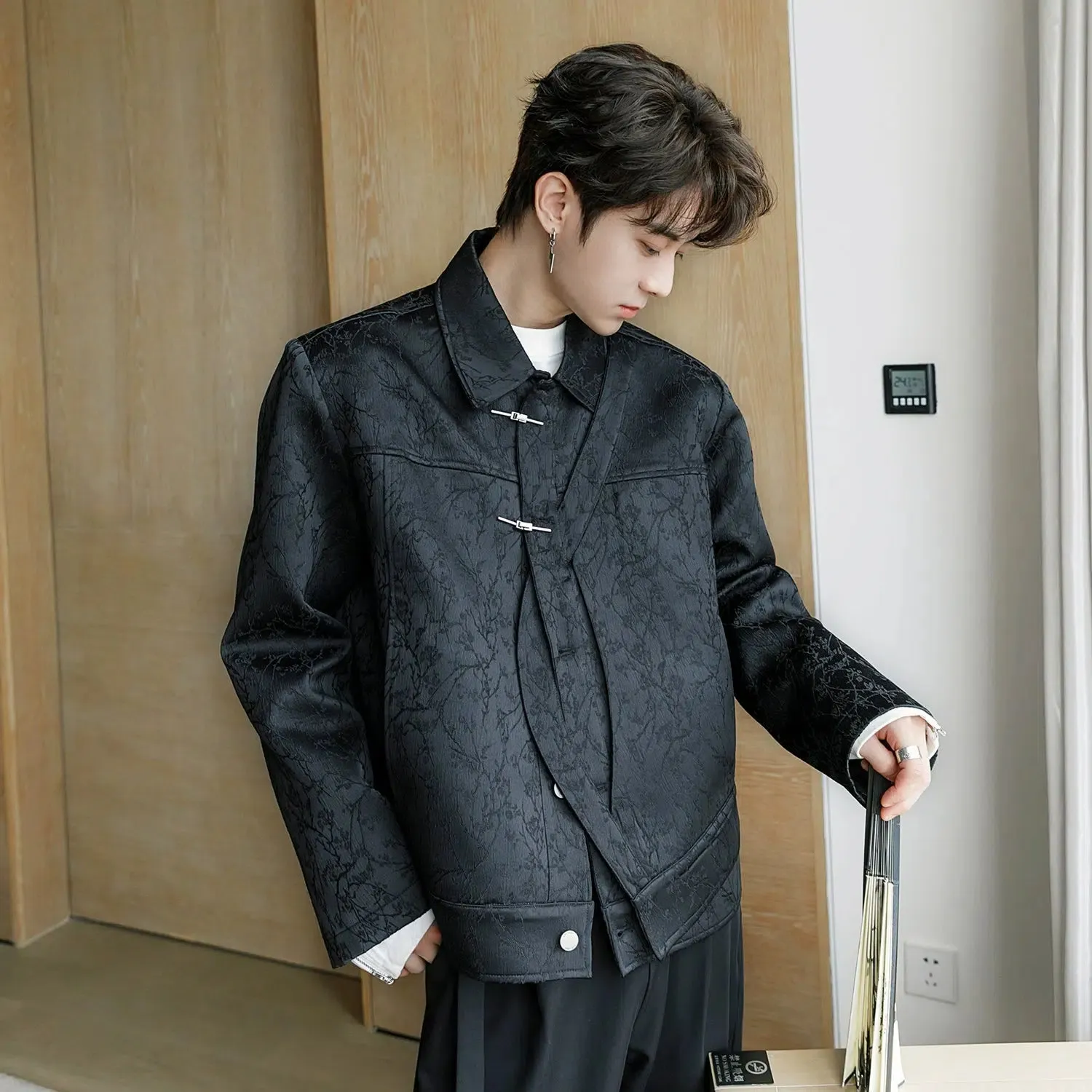 Japanese Style Button-Up Casual Jacket