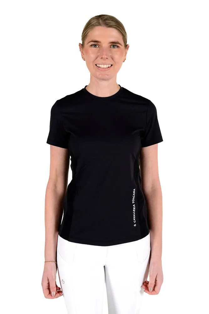 Jersey Mesh T-Shirt SS24 - Black