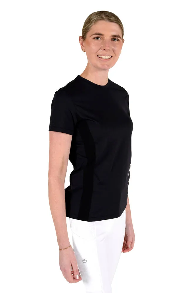 Jersey Mesh T-Shirt SS24 - Black