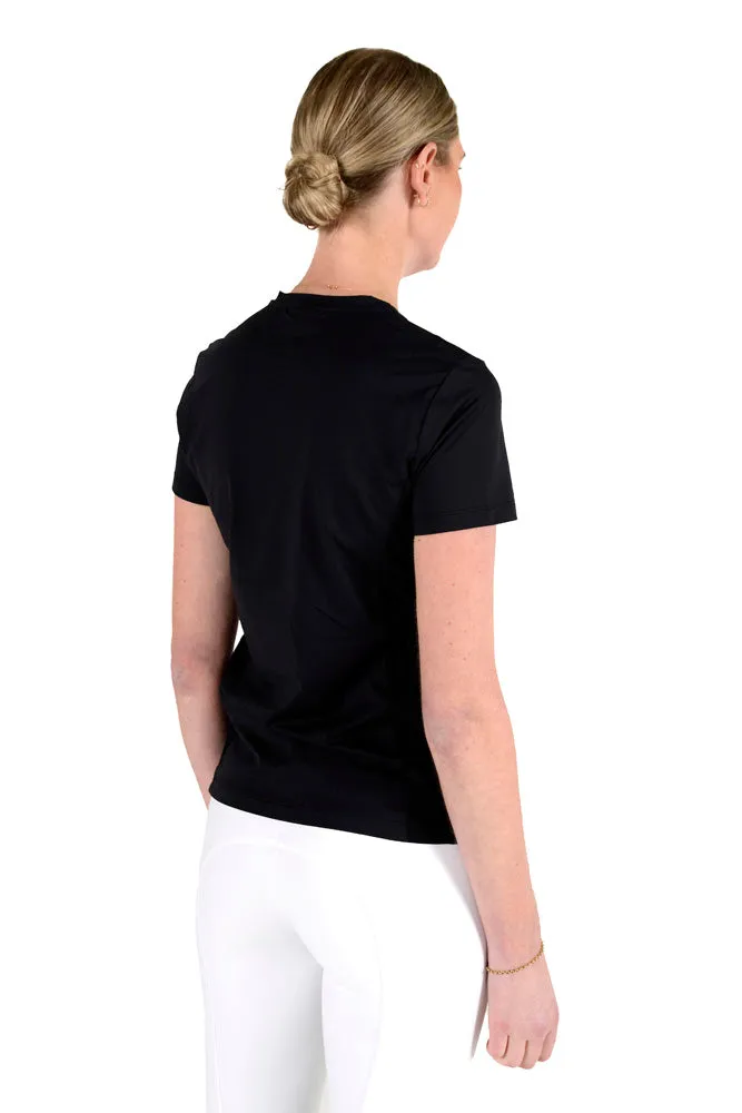 Jersey Mesh T-Shirt SS24 - Black