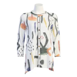 Jess & Jane "Surprise" Sweater Knit Tunic - LG5-1411 - Plus Sizes