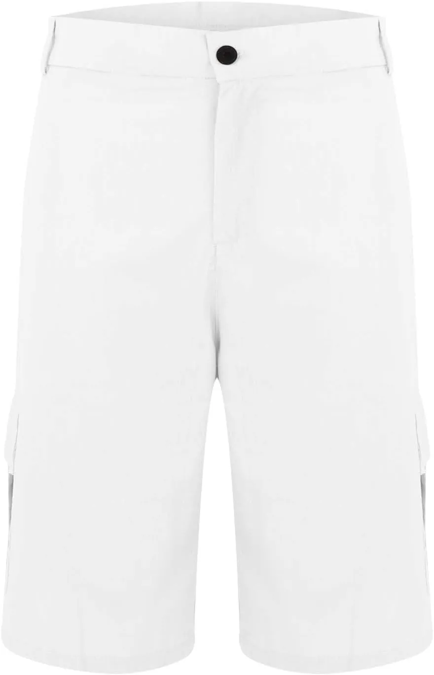 Mens Summer Workout Shorts Cotton and Linen Solid Color Multi Pockets Fashion Beach Pants Combat Vacation Casual Cool Bermuda