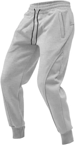 Mens Sweatpants Jogger Drawstring Elastic Waist Casual Slim Fit Solid Comfy Track Trunks Outdoor Gym Running Trousers