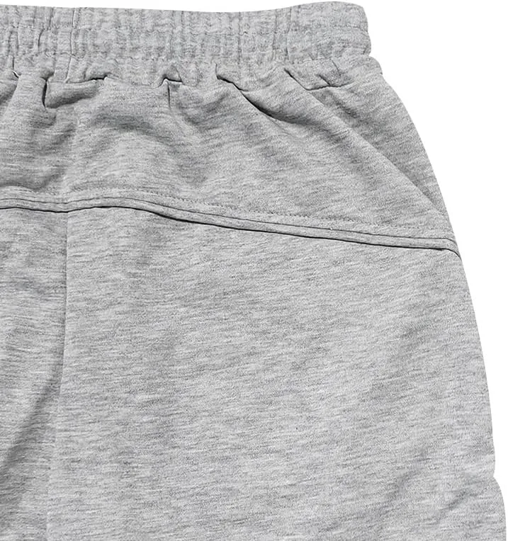 Mens Sweatpants Jogger Drawstring Elastic Waist Casual Slim Fit Solid Comfy Track Trunks Outdoor Gym Running Trousers