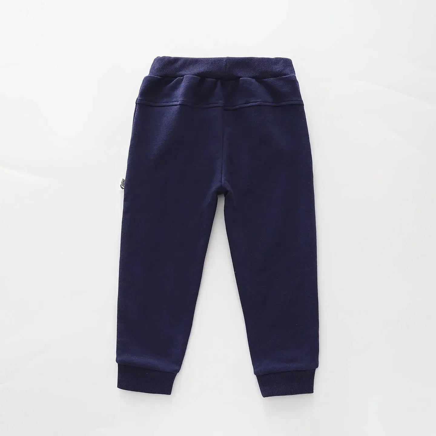 Navy Blue Track Pants