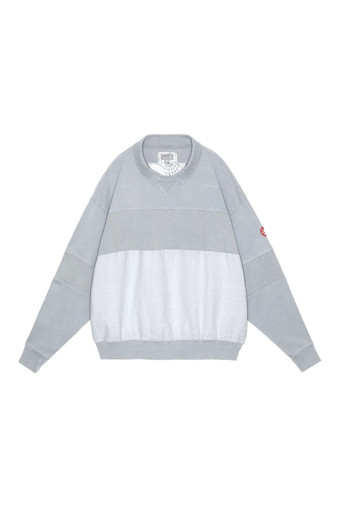 OVERDYE COLLARED LIGHT CREW NECK