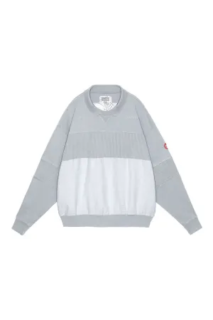 OVERDYE COLLARED LIGHT CREW NECK
