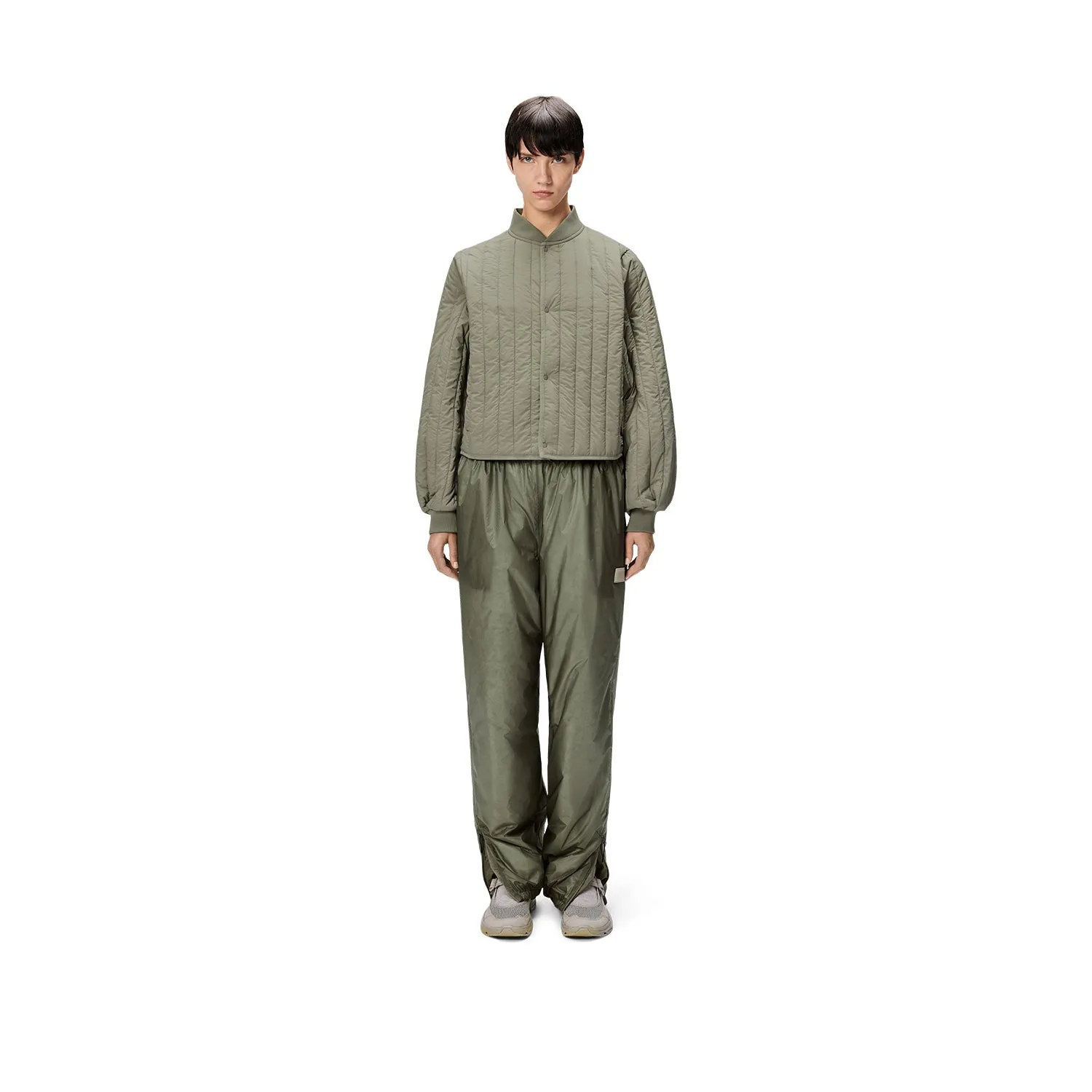 Rains Women's Banja Liner Bomber Jacket in Drift