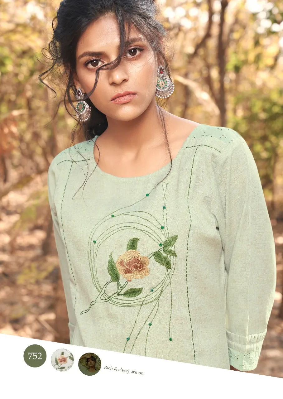 Vink Presents Pheonix Vol 2 Cotton Casual Wear Kurtis Collection