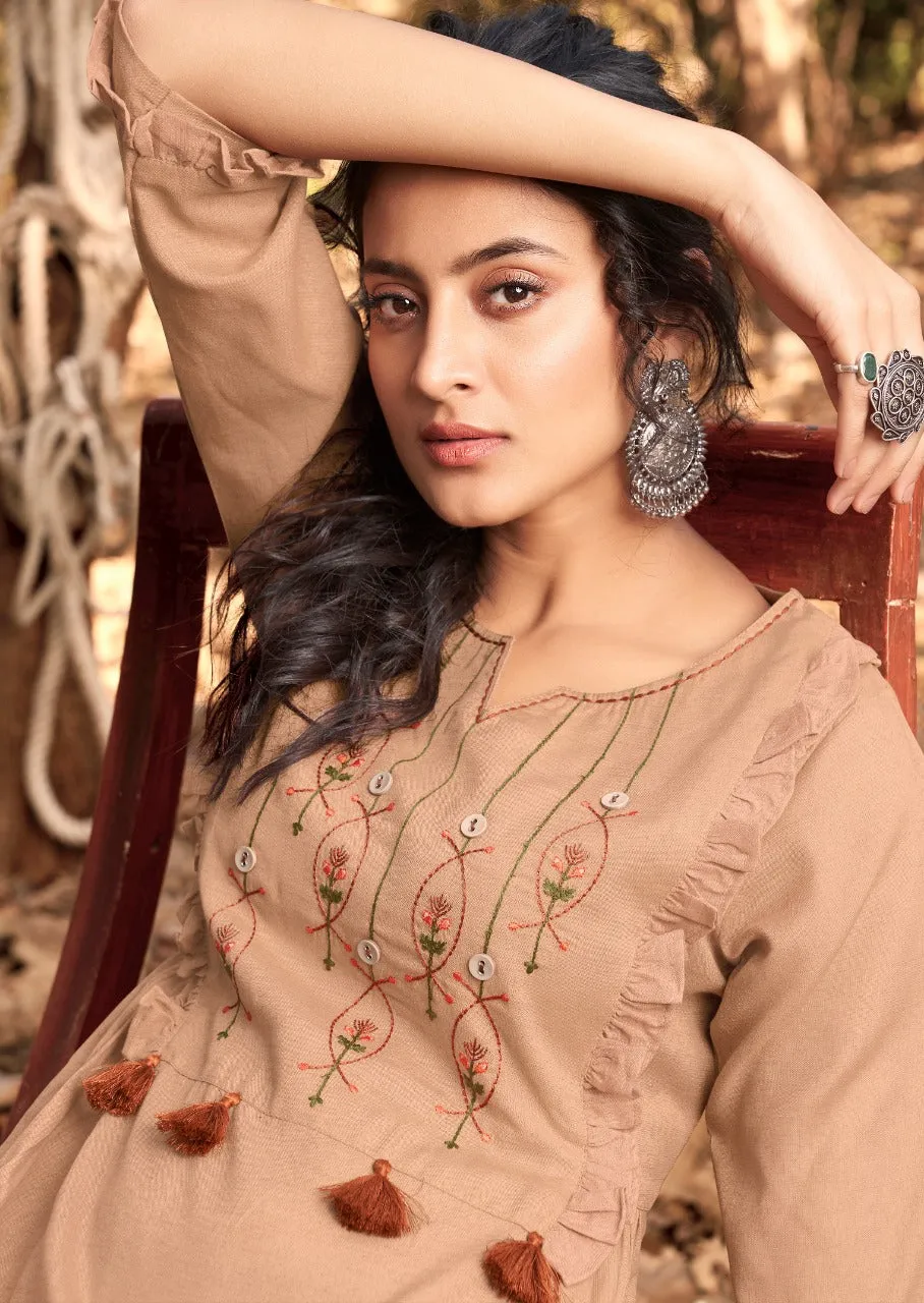 Vink Presents Pheonix Vol 2 Cotton Casual Wear Kurtis Collection
