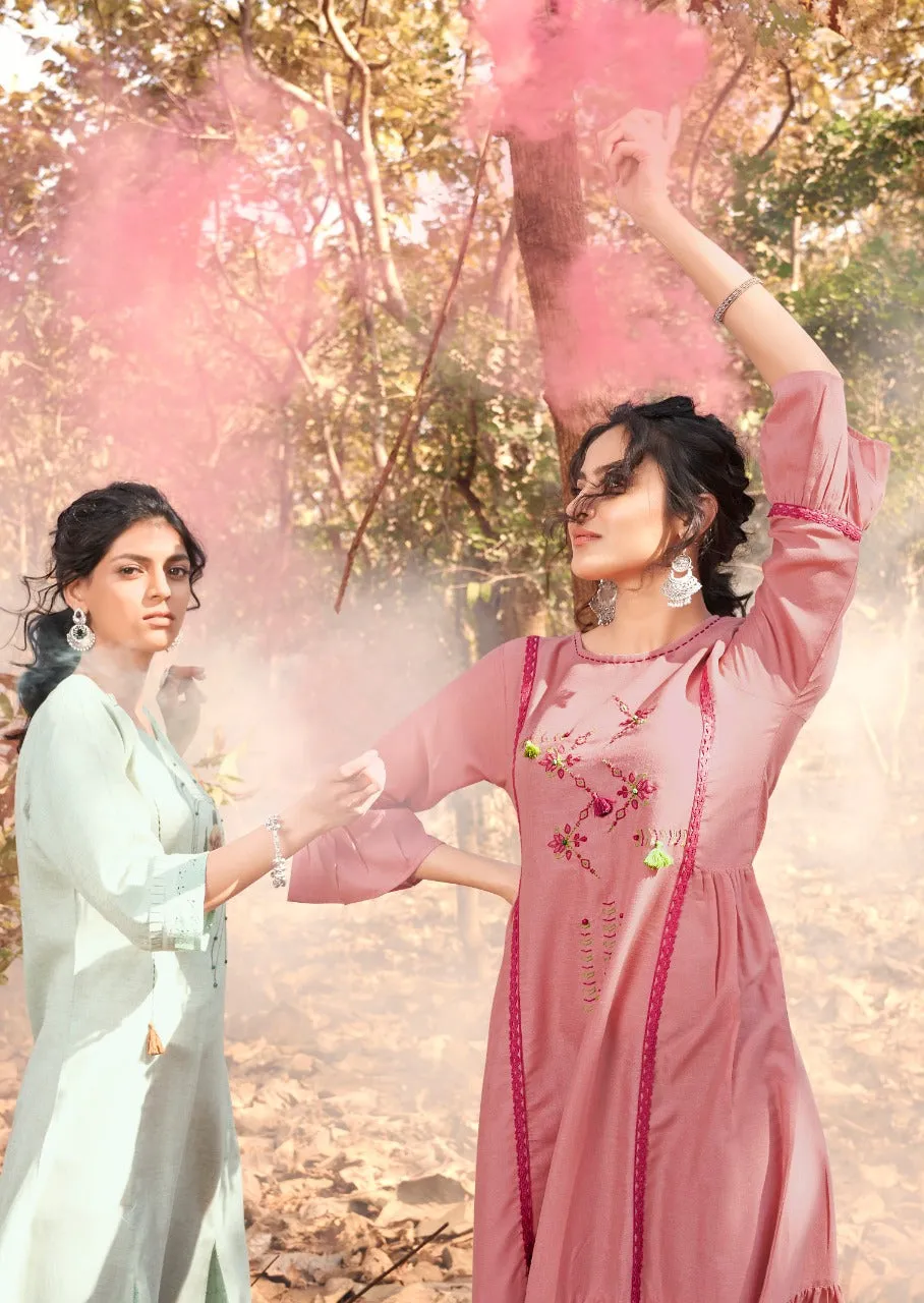 Vink Presents Pheonix Vol 2 Cotton Casual Wear Kurtis Collection